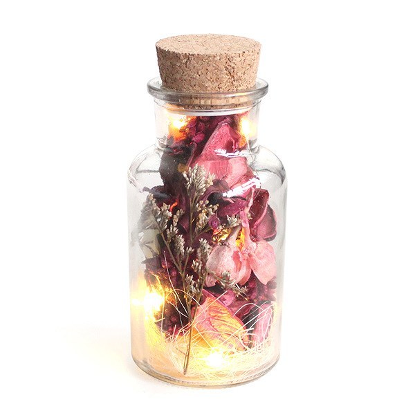 ライト S 瓶 ガラス ドライフラワー Led インテリア インテリアライト ランプ ボトルライト インテリアパレットヤフー店 通販 Yahoo ショッピング