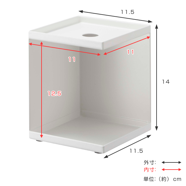 山崎実業 tower トイレットペーパーホルダ...の詳細画像3