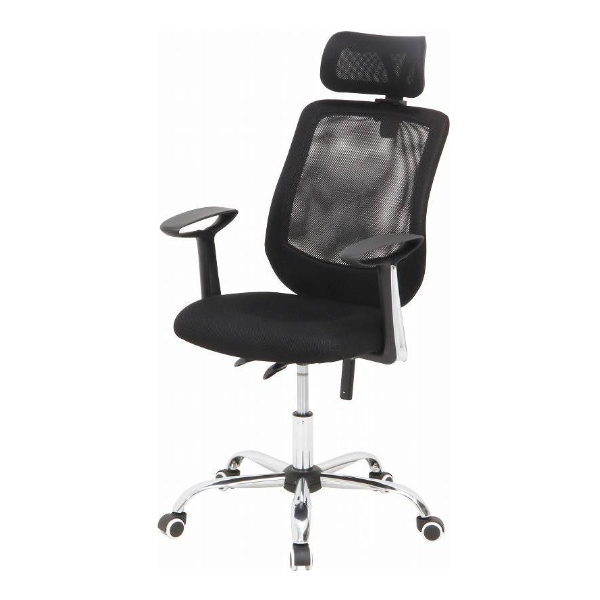 不二貿易（Fuji Boeki） オフィスチェア 座面高47〜56cm メッシュ