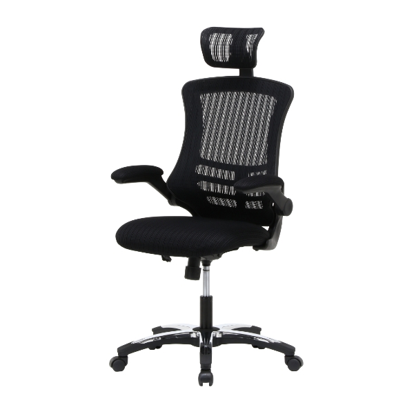 不二貿易（Fuji Boeki） オフィスチェア 座面高45〜55cm メッシュ