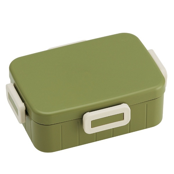 スケーター お弁当箱 1段 抗菌 4点ロック 650ml レトロフレンチ
