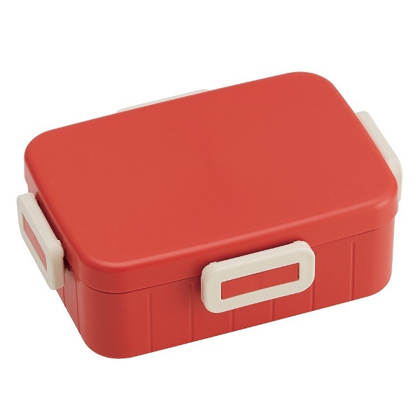 スケーター お弁当箱 1段 抗菌 4点ロック 650ml レトロフレンチ