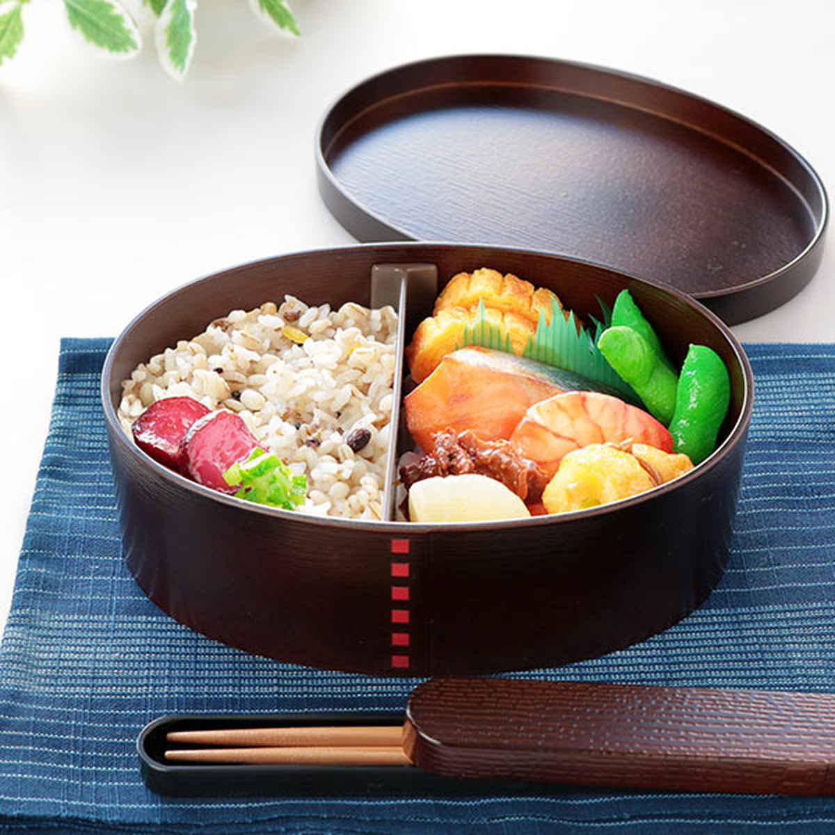 HAKOYA 特典付き 弁当箱 曲げわっぱ 800ml 1段 大 （ お弁当箱 ランチ