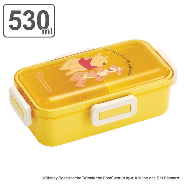 スケーター お弁当箱 1段 530ml ふわっと くまのプーさん Into The