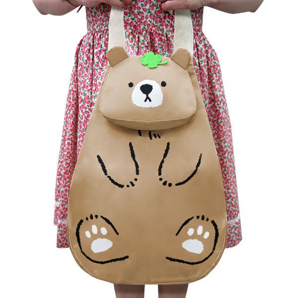 エコバッグ ほのぼのフレンズ L （ マイバッグ エコバック マイバック 買い物バッグ コンパクト レジ袋 レジバッグ マチ広 折りたたみ キッズ 子供 ）