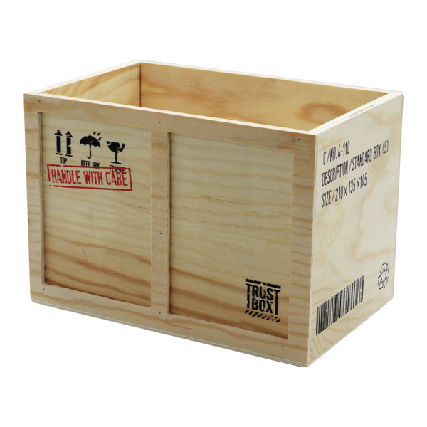 収納ボックス S 幅21×奥行13.5×高さ14.5cm コンテナ 木 スタッキング （ 収納ケース 収納 ケース ボックス 木製 木箱 ）｜interior-palette｜03
