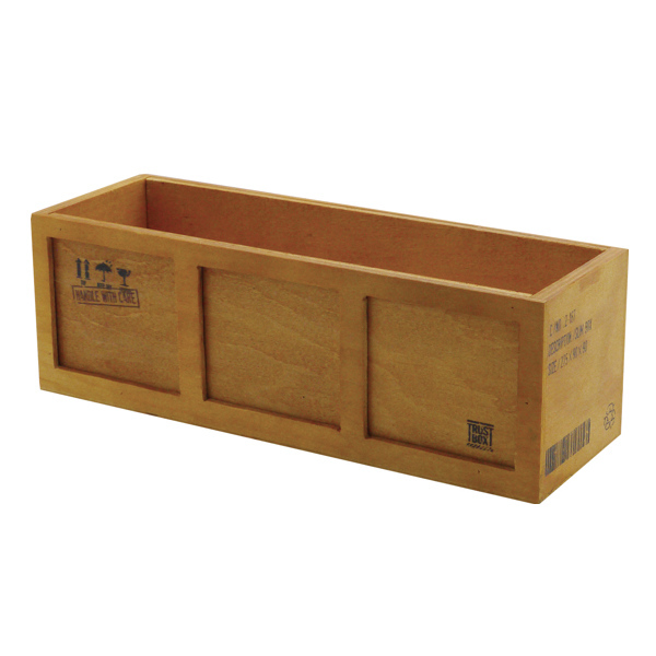 収納ボックス スリム 幅27×奥行9×高さ9cm コンテナ 木 スタッキング （ 収納ケース 収納 ケース ボックス 木製 木箱 ）｜interior-palette｜02