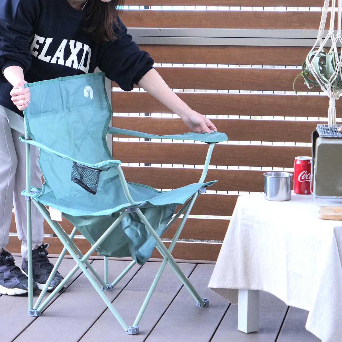 テーブル・チェア・ハンモック WACKO MARIA x Captain Stag Lounge Chair WACKO MARIA CAPTAIN STAG / LEOPARD LOUNGE CHAIR | LOCKSTOCK/STLIKE