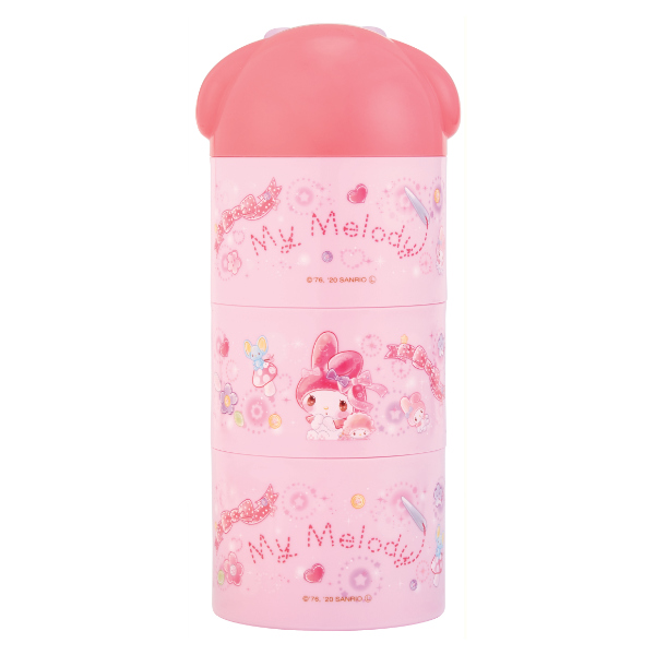 スケーター お弁当箱 3段 ボトル型 480ml マイメロディ きらきらドール