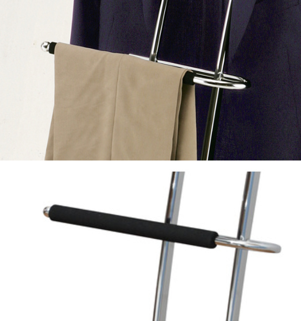 ミヤグチ企販 スーツハンガー トレー付 ハンガーラック スチール製 高