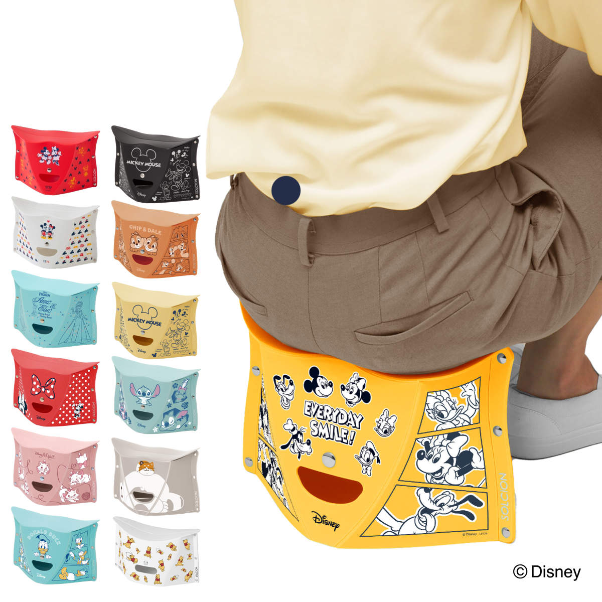 �p�^�b�g �܂肽���݈֎q PATATTO 180 Disney ver �i �C�X �R���p�N�g �X���� ���^ �R���p�N�g�`�F�A �j