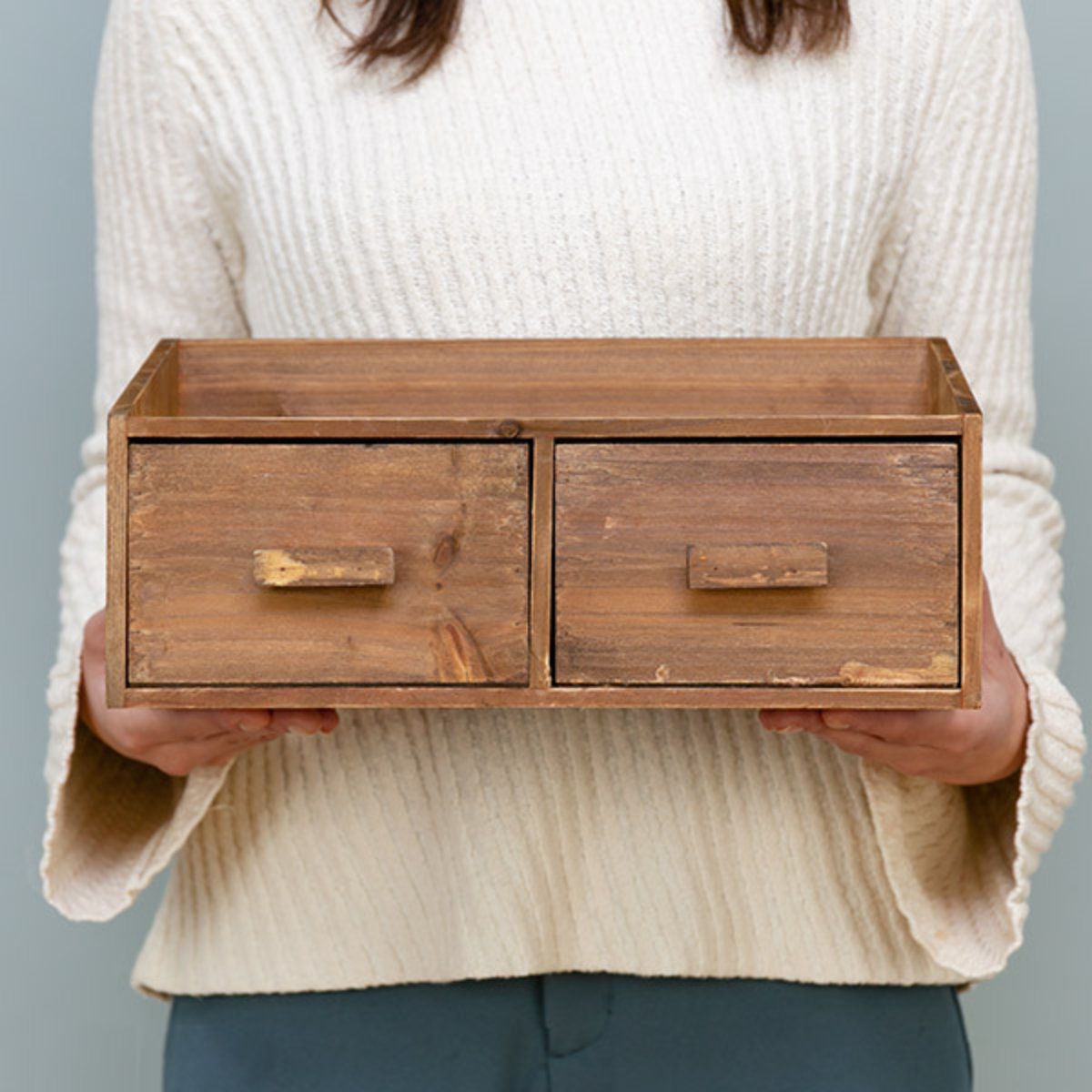 チェスト 幅33×奥行18×高さ15cm M 小物収納 ドゥー 木製 収納ボックス
