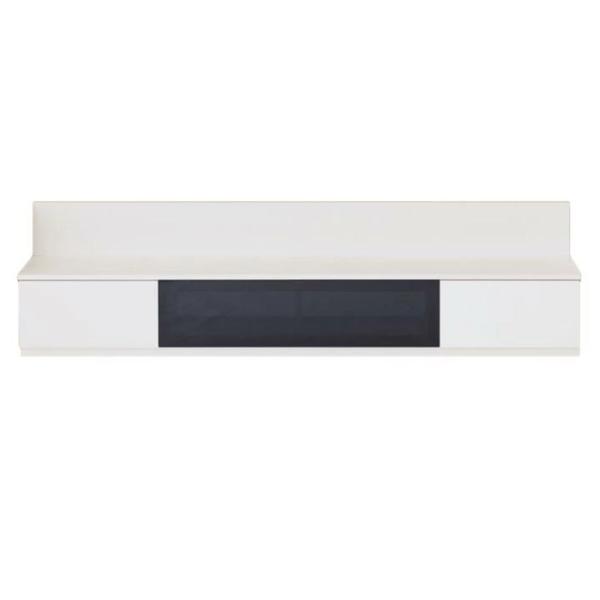 松永家具 テレビ台 AVステーション ブラックガラス バックパネル付