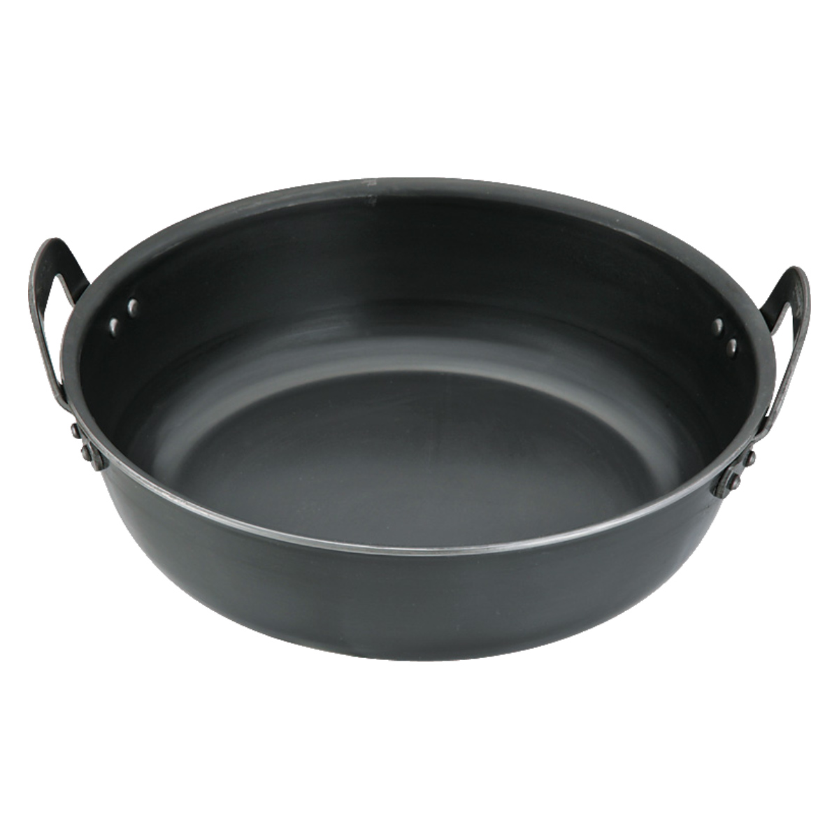 揚げ鍋 39cm ガス火専用 鉄製 天ぷら鍋 業務用 中尾アルミ 日本製