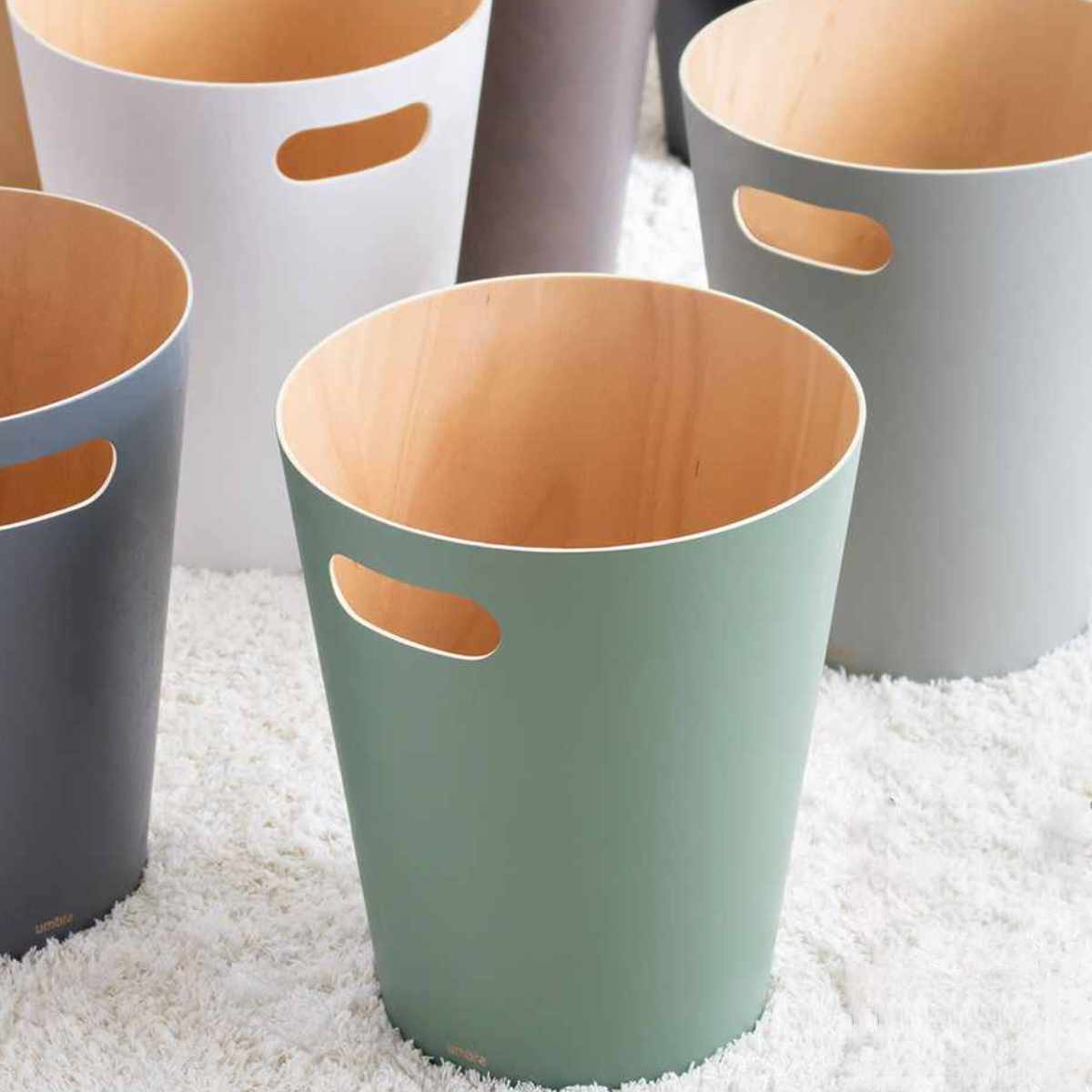 アントレックス umbra ゴミ箱 7.5L ウッドロウカン 木製 （ アンブラ