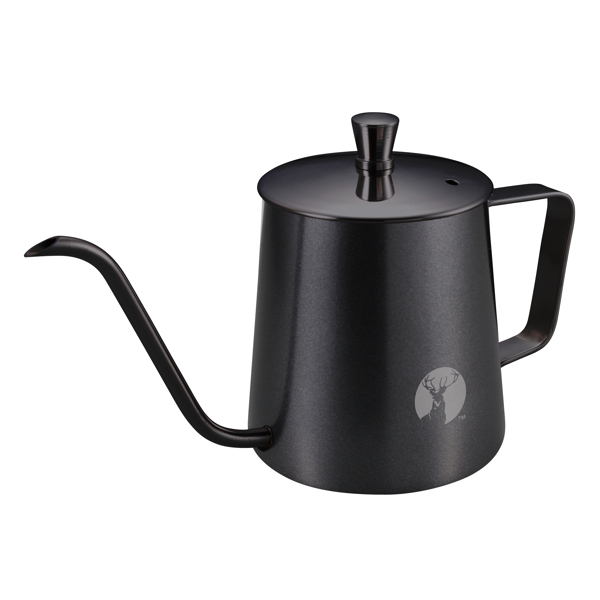 ドリップケトル 200ml ブラック アルゴ 珈琲 1〜2杯 キャプテン