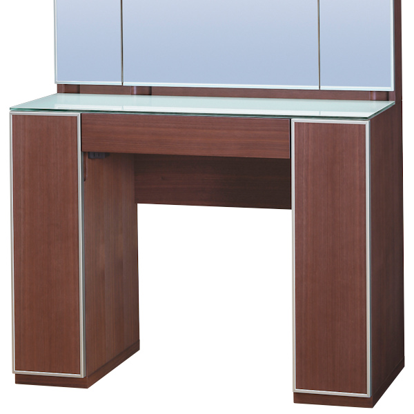 松永家具 ドレッサー 三面鏡 化粧台 松永家具 ドレッサー 幅95cm ピアット 三面鏡 ミラー 鏡 化粧台 鏡台