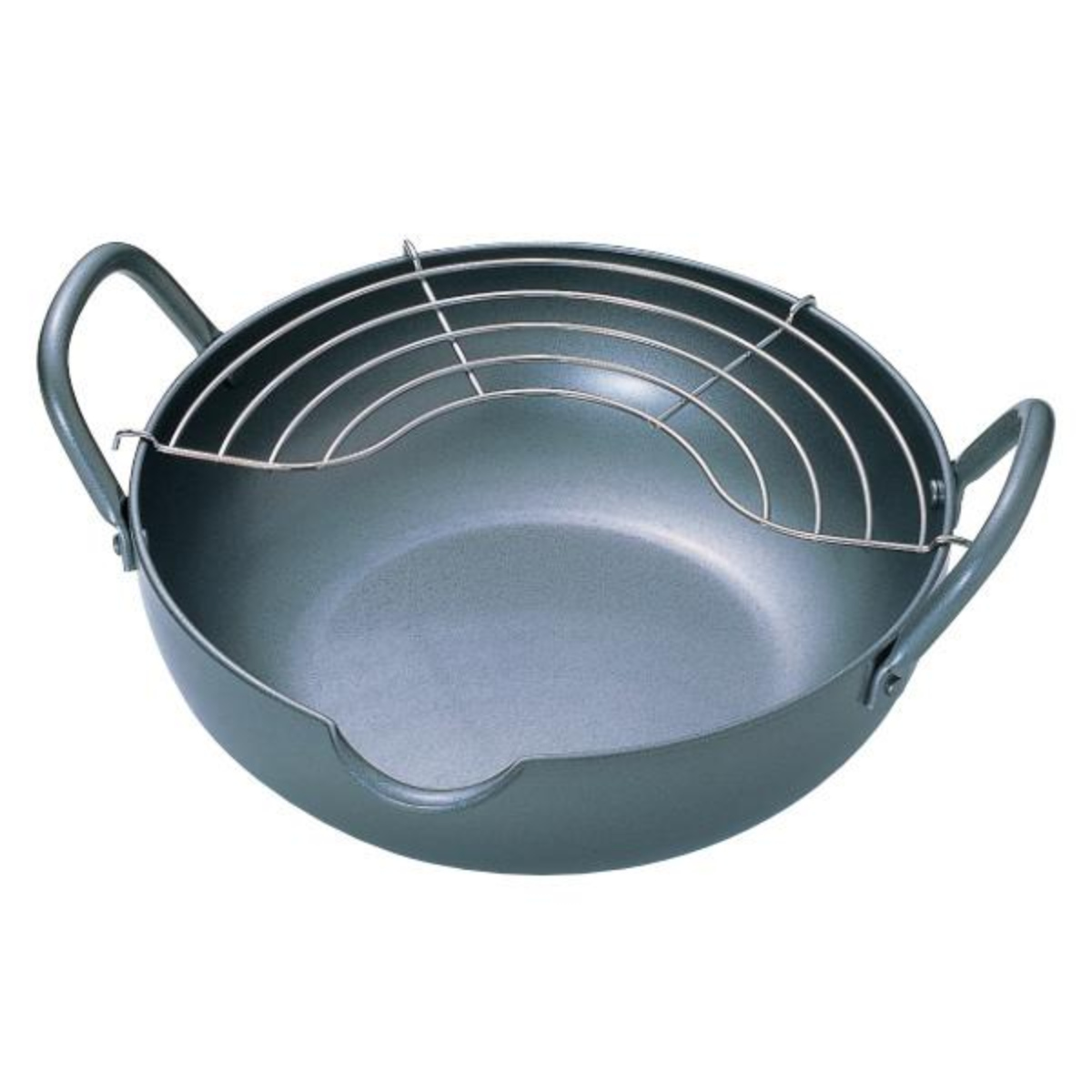 タマハシ 天ぷら鍋 28cm IH対応 極厚 極天 底厚3.2mm 日本製 （ フライ