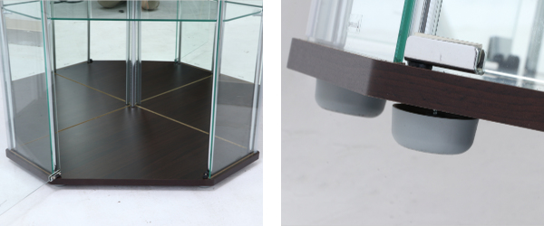 不二貿易（Fuji Boeki） コレクションケース 幅72cm コーナータイプ