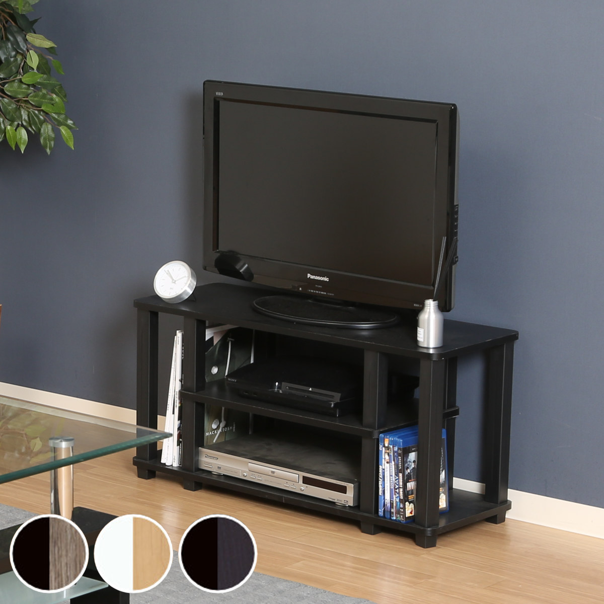 テレビ台　テレビボード　木目調 テレビ台 ローボード 幅179.9cm フロート風 完成品 日本製 （ ツキミ