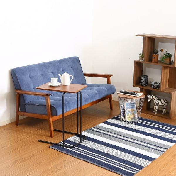 不二貿易（Fuji Boeki） サイドテーブル 高さ60cm 木製 コーヒー