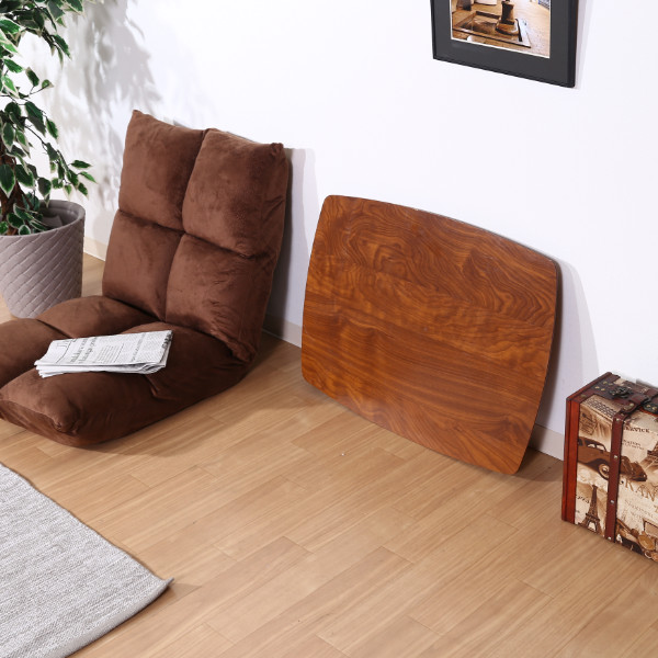 不二貿易（Fuji Boeki） ローテーブル 幅70cm 折れ脚 センターテーブル