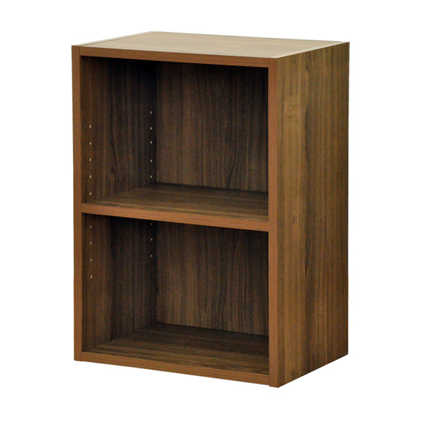 エイ・アイ・エス カラーボックス 2段 収納ラック 可動棚タイプ 約幅