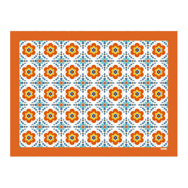 テーブルクロス 120×150cm スカンジナビア レーヌ 撥水 樹脂 日本製