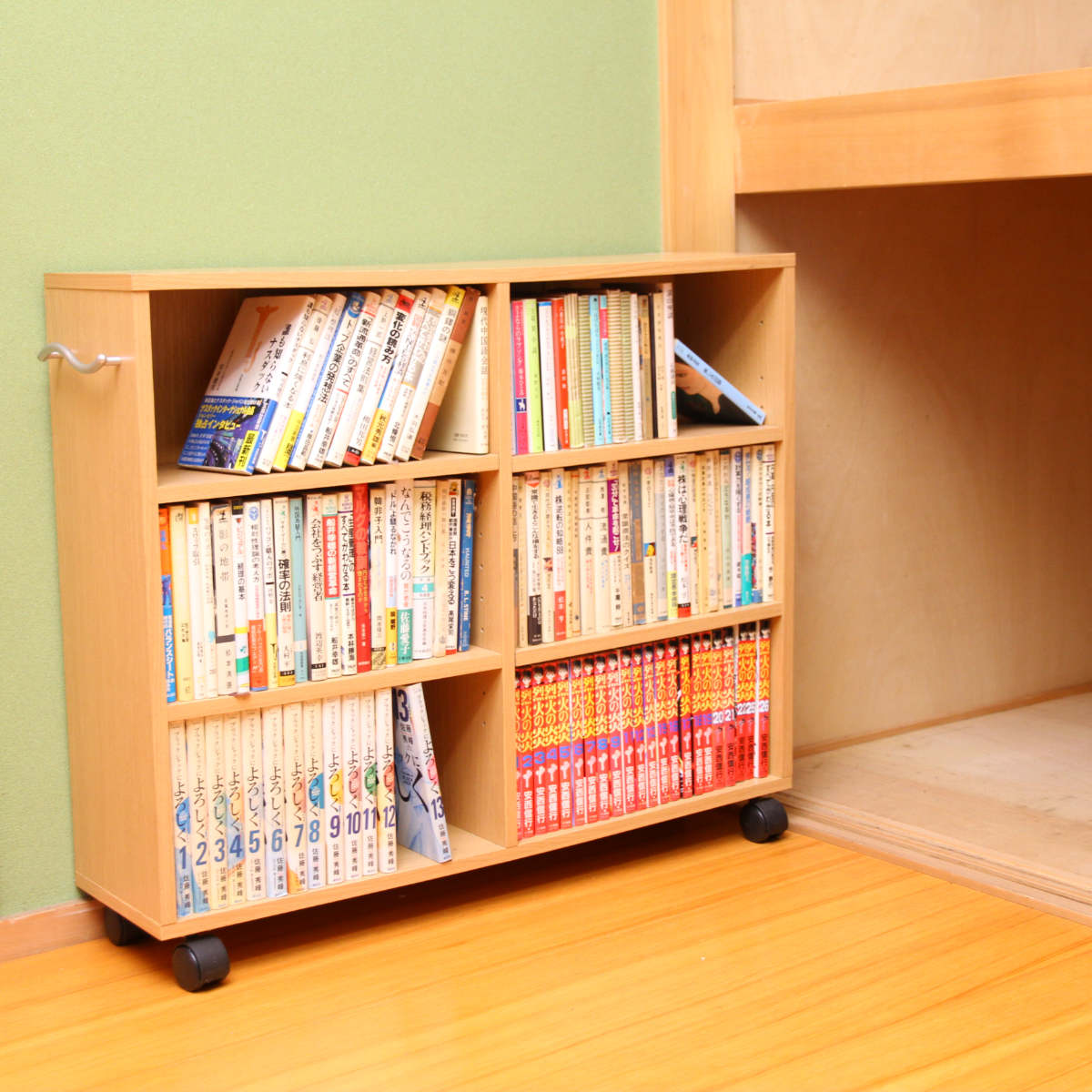 不二貿易（Fuji Boeki） 押入れ収納ラック 奥行き77cm 幅26cm