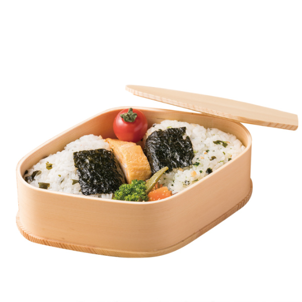 お弁当箱 曲げわっぱ 500ml おにぎり一段弁当箱 （ 木製 ランチ