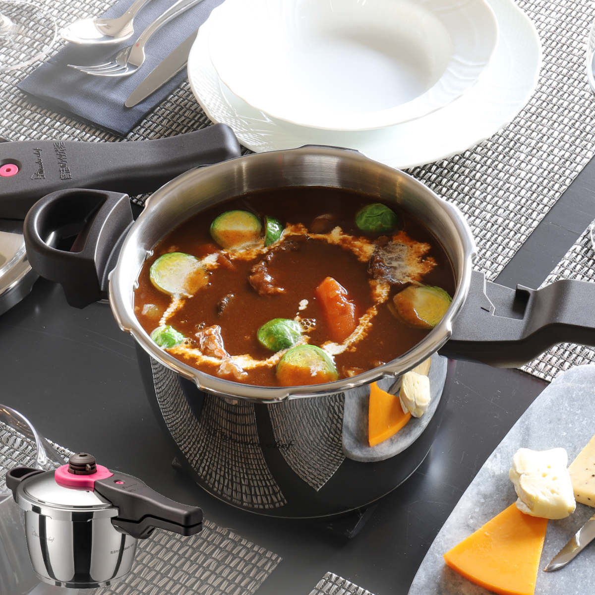 �i�݌ɏ��������j ���͓� 3L IH�Ή� ���@�̃N�C�b�N���� �J���[���V�s�Z�b�g �����_�[�V�F�t wonderchef �i �K�X�ΑΉ� �Ў�� ���͂Ȃ� 3���b�g�� �j