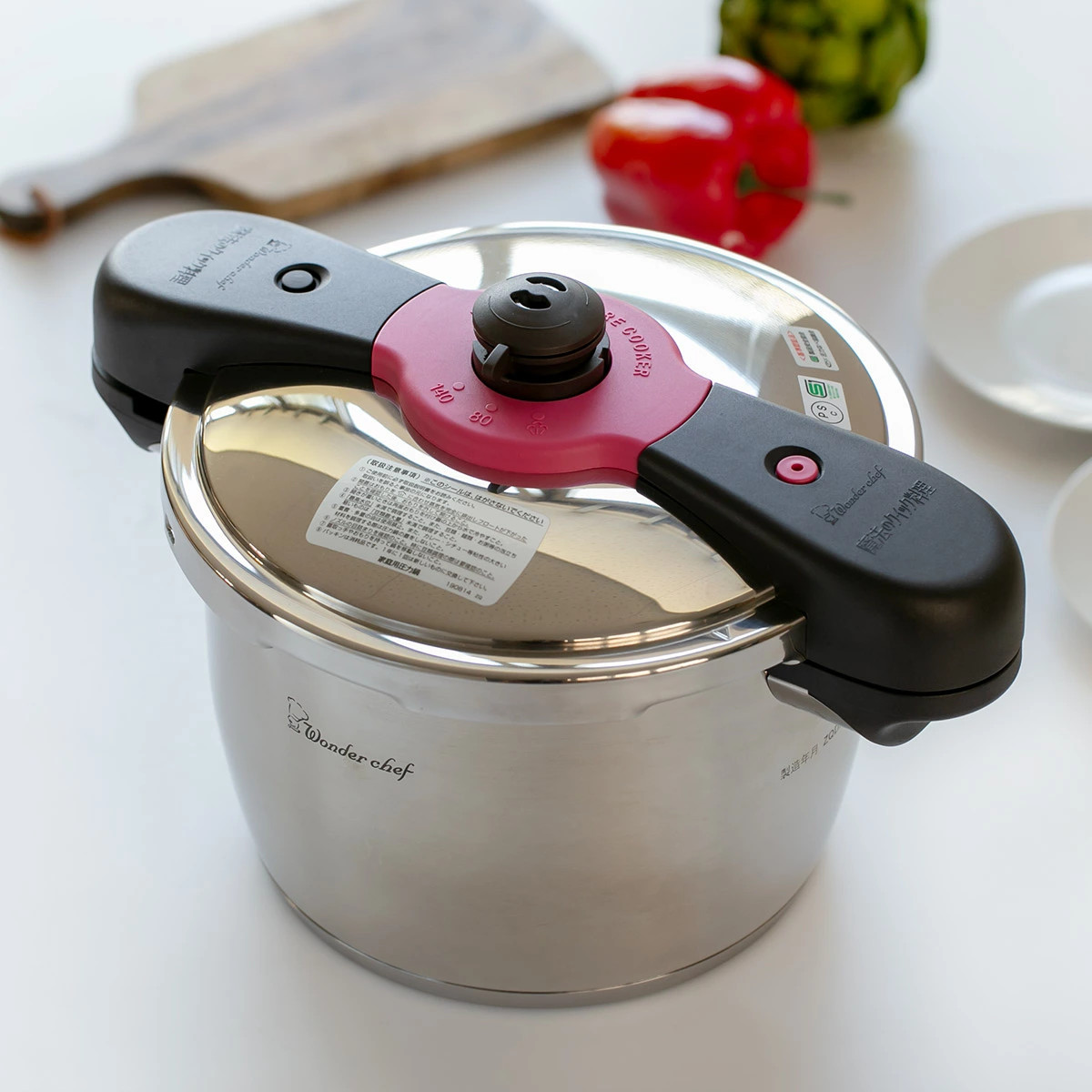 �i�݌ɏ��������j ���͓� 5.5L IH�Ή� ���@�̃N�C�b�N���� ����� ���V�s�t�� �����_�[�V�F�t wonderchef �i �K�X�ΑΉ� ���͂Ȃ� 5.5���b�g�� ���͐ؑ֎� �j