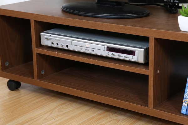 不二貿易（Fuji Boeki） テレビ台 幅89cm キャスター付 木製 オープン