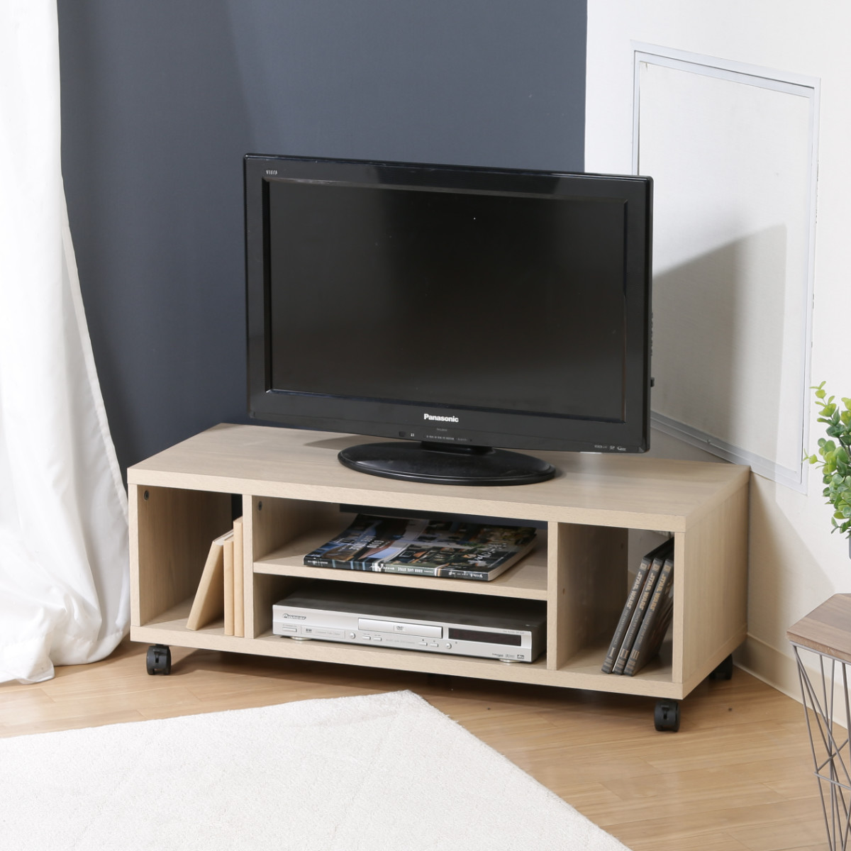 棚　オープン棚　テレビ台 Amazon｜不二貿易 テレビ台 オープンラック 幅90×奥行40×高さ48×cm