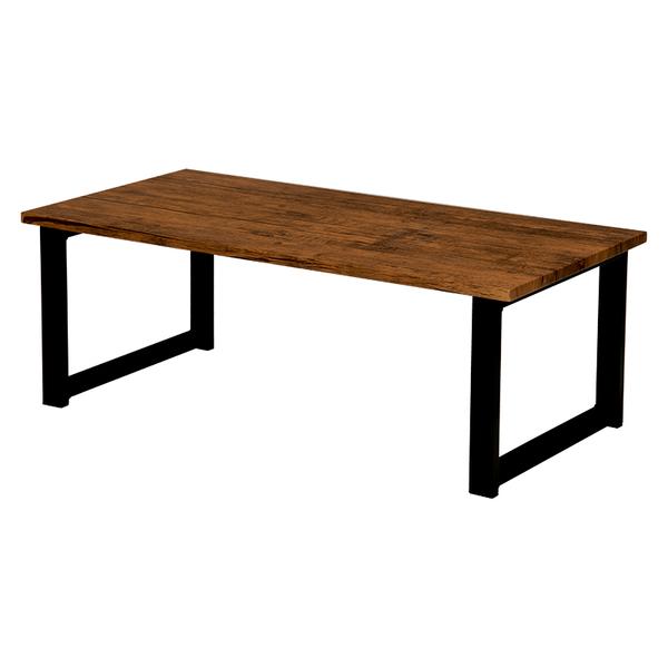 センターテーブル 幅90cm 奥行45cm 木目調 スチール脚 テーブル ローテーブル （ リビングテーブル 机 カフェテーブル ソファテーブル 幅 90 ）｜interior-palette｜02