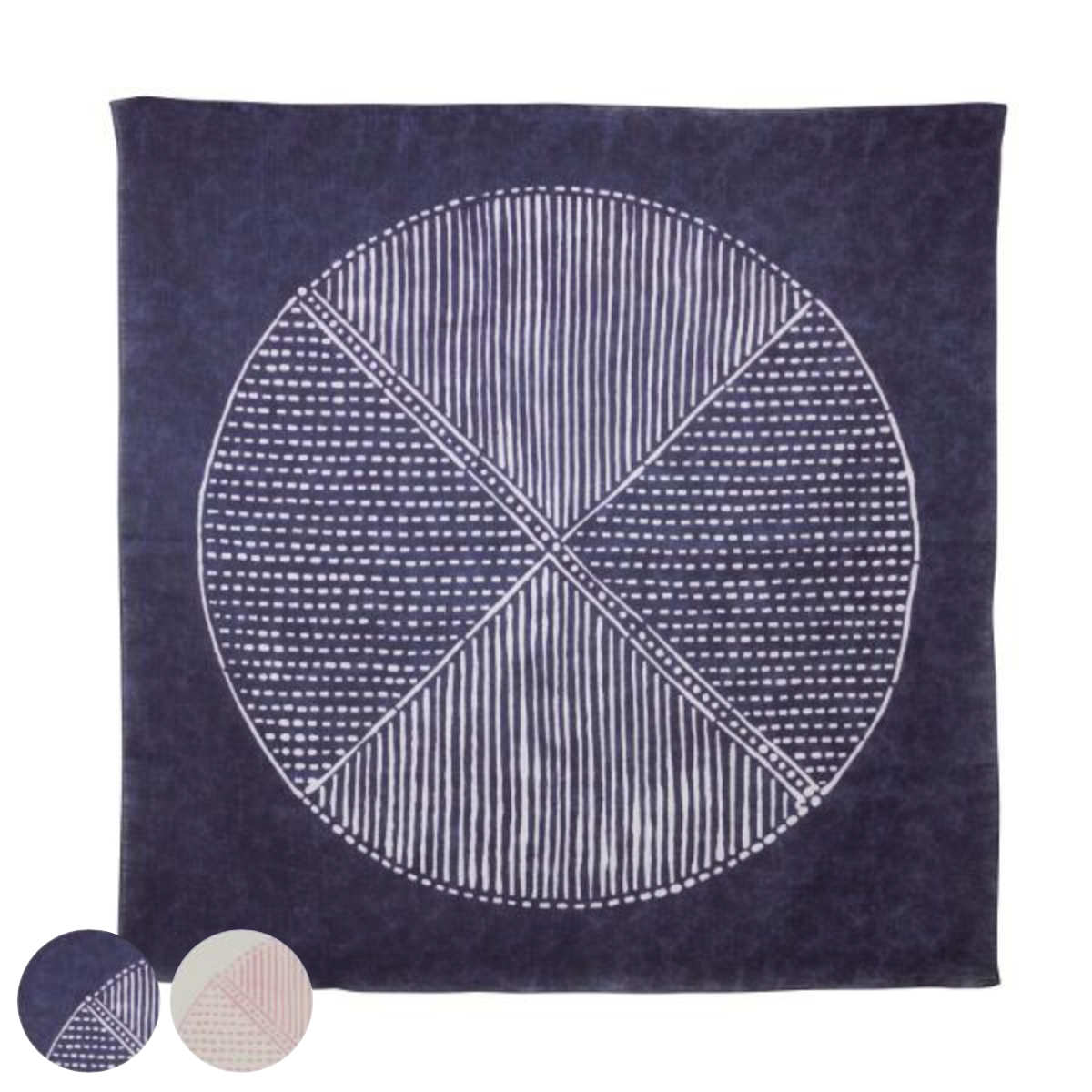 風呂敷 大判 100cm MUSUBI LINEN 高井信行 農場 エコバッグ 麻 リネン （ ふろしき 風呂敷き 大判風呂敷 ）