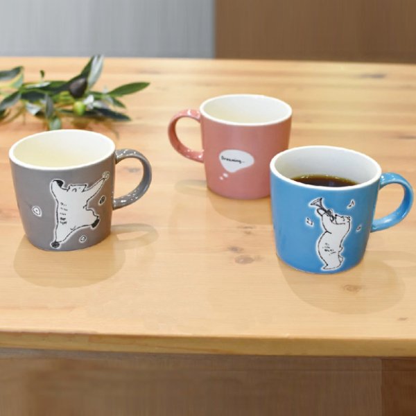 マグカップ 300ml Weekend Bear コップ 食器 陶磁器 日本製 （ 食洗機