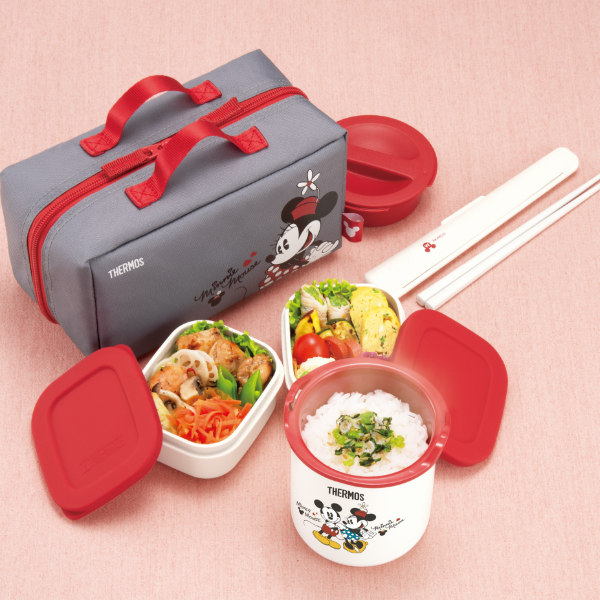 THERMOSサーモス★ミッキー★ディズニー★保温弁当箱＋フードコンテナー THERMOS（サーモス） 弁当箱 保温 630ml THERMOS 保温弁当箱 ミニー