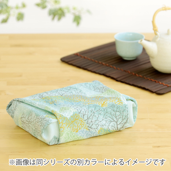 風呂敷 正絹ちりめん友仙ふろしき 二巾 約68cm 貝合わせに小箱