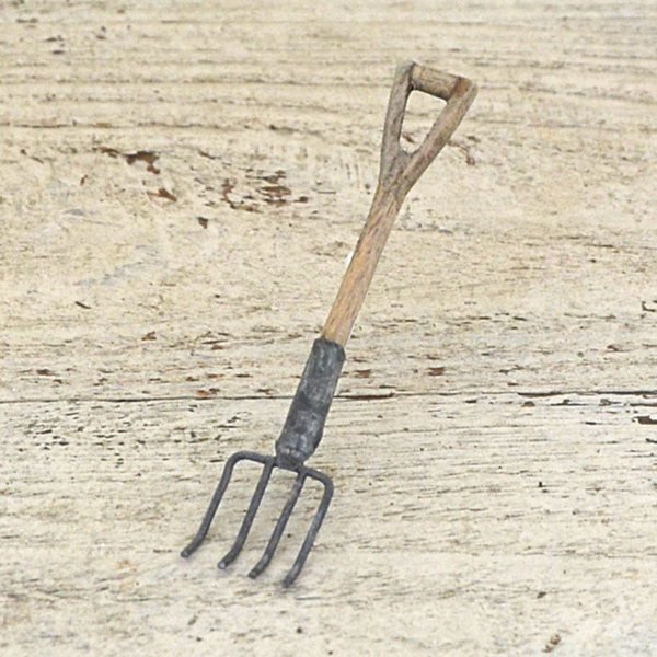 オーナメント ガーデニング 園芸 ミニチュアパーツ 鋤 S （ すき スキ