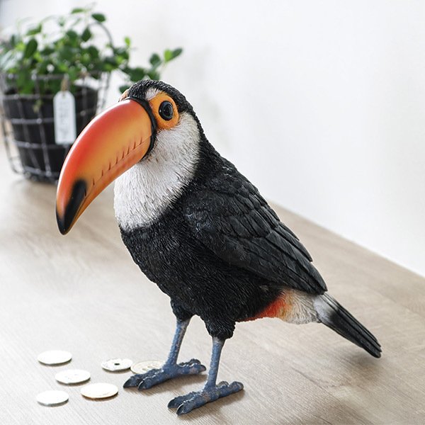 カモノハシ 貯金箱 リアル オブジェ 置物 インテリア （ 雑貨 動物