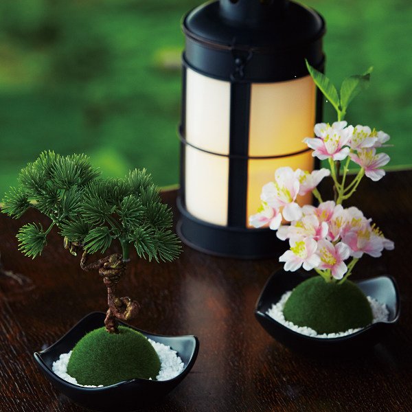 カメヤマキャンドル フレグランス 苔玉 盆栽 （ ルームフレグランス