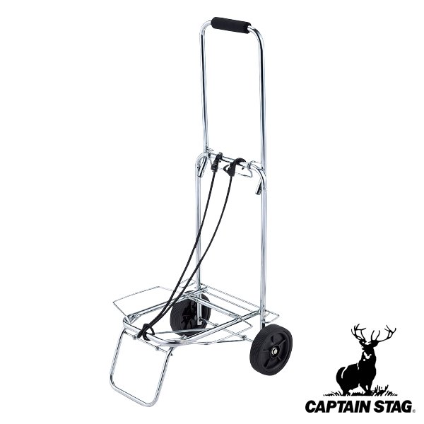 キャリーカート アウトドア NEWビッグタフロードキャリー キャプテンスタッグ CAPTAIN STAG （ キャリー カート 台車 アウトドアキャリー キャリーワゴン ）