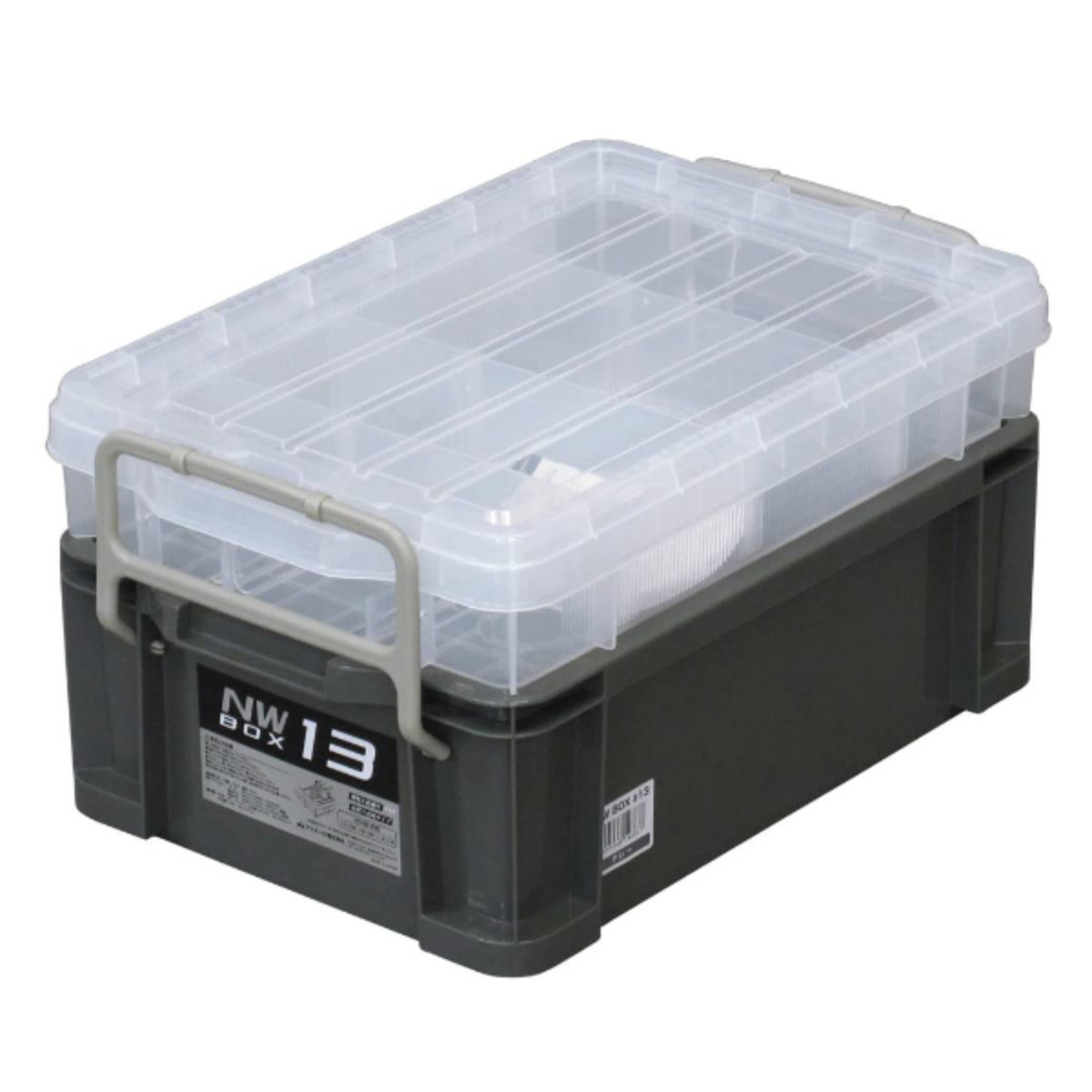 JEJアステージ 収納ボックス 幅29.5×奥行44.3×高さ22.3cm 2段 NW