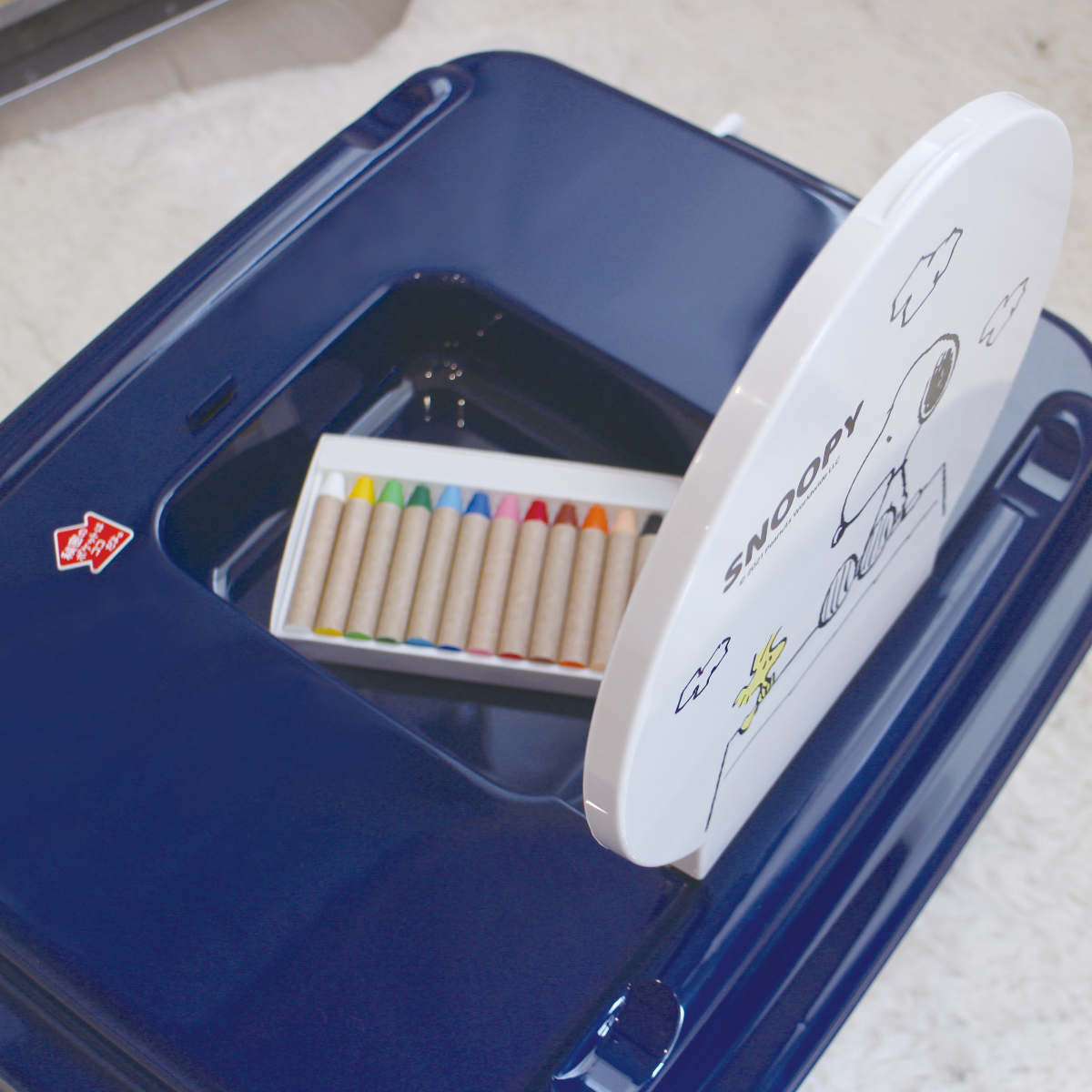 おもちゃ箱 スヌーピー キャスター付き （ 収納ボックス ふた おもちゃ