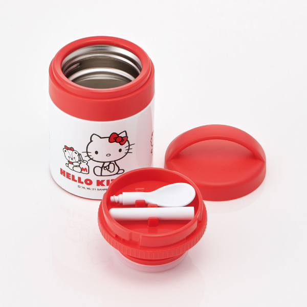 弁当箱 保温 フードポット 180ml 抗菌 ミニ スープジャー ハローキティ