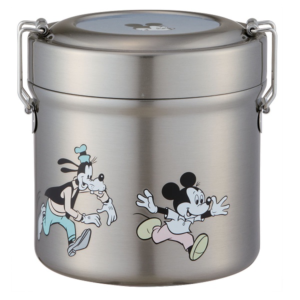 Disney（ディズニー） 弁当箱 保温 600ml 丼 抗菌 真空ステンレス