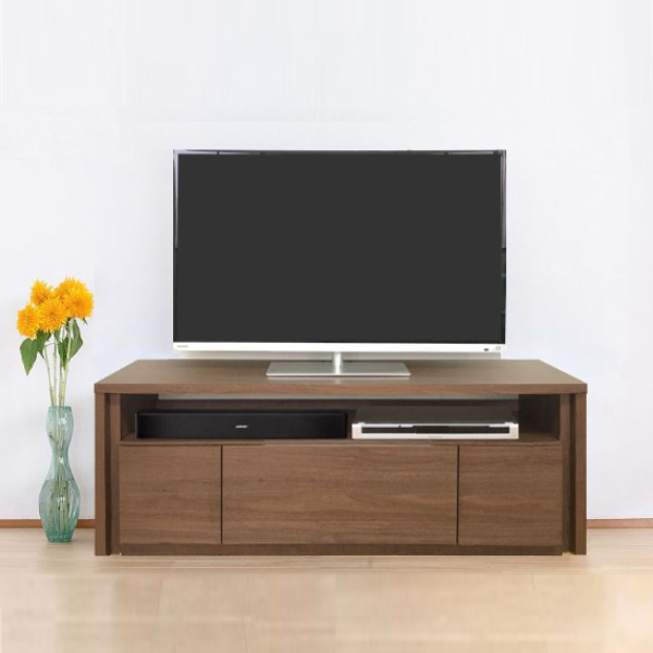 テレビ台 ローボード 高さ4段階調節 T-BASE 幅122cm （ 開梱設置