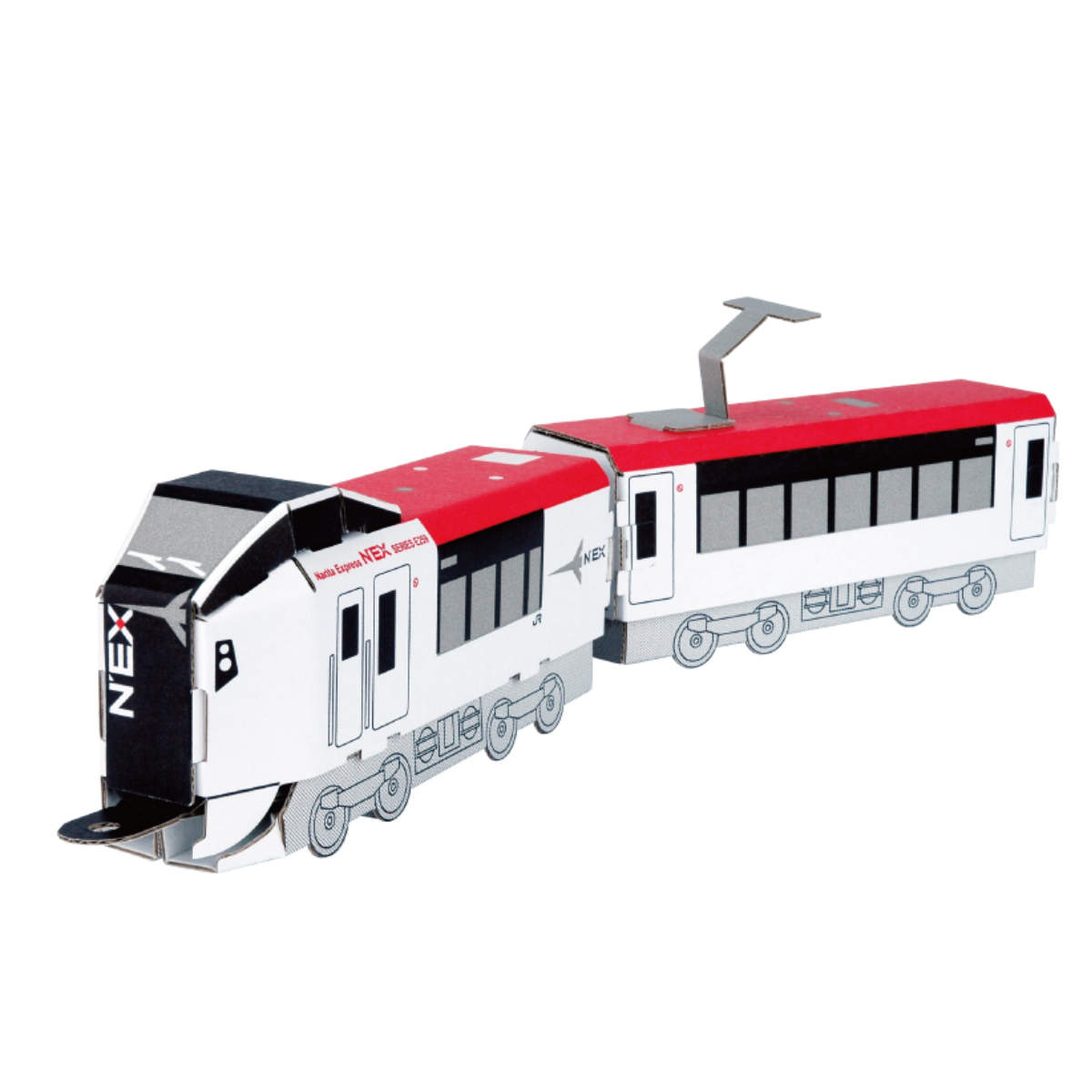 工作キット ダンボール製 hacomo kids ハッピーレールシリーズ 成田