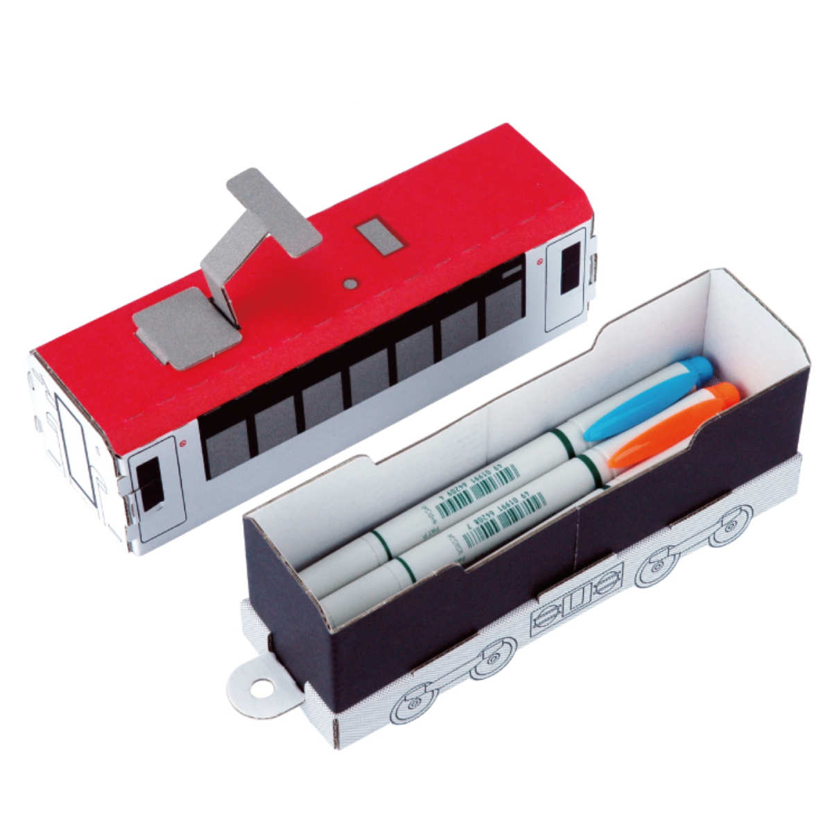 工作キット ダンボール製 hacomo kids ハッピーレールシリーズ 成田